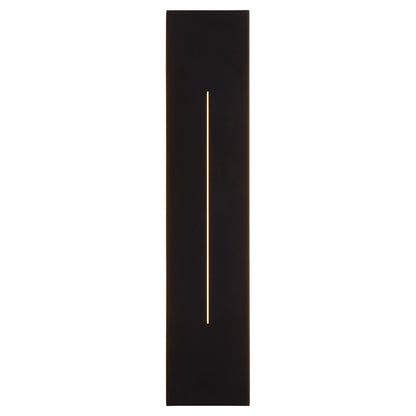 Oxygen Lighting Torre 24" 5Cct Outdoor Sconce, Black