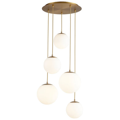 Oxygen Lighting Round Canopy Kit Pendant