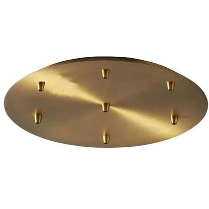 Oxygen Lighting Round Canopy Kit Pendant