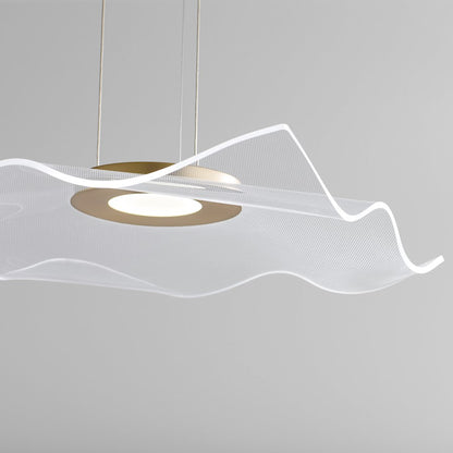 1 Light 20" Pendant, Aged Brass