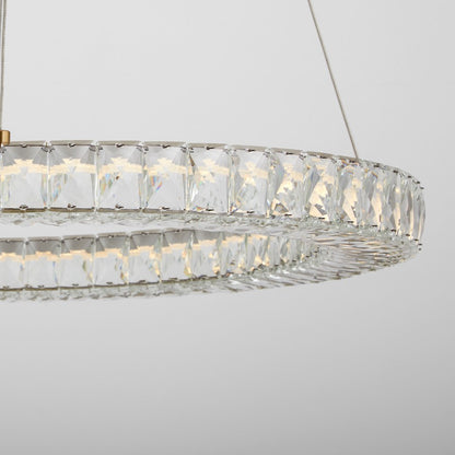 1 Light 24" Pendant, Aged Brass