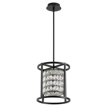 Oxygen Lighting Élan 12" Cct Pendant, Black - 3-877-15