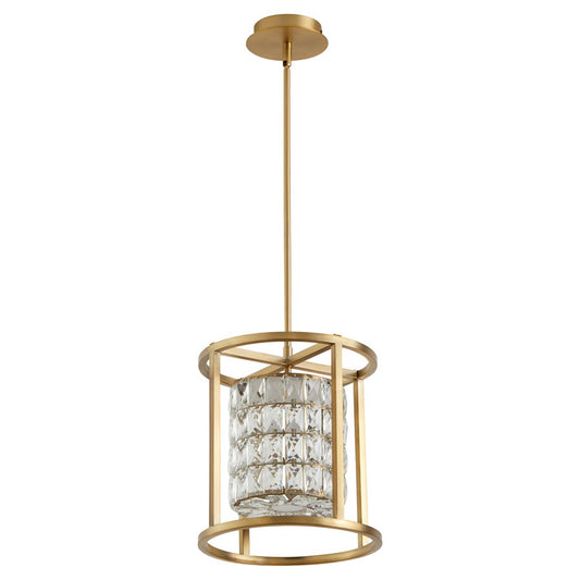 Oxygen Lighting Élan 12" Cct Pendant, Aged Brass - 3-877-40