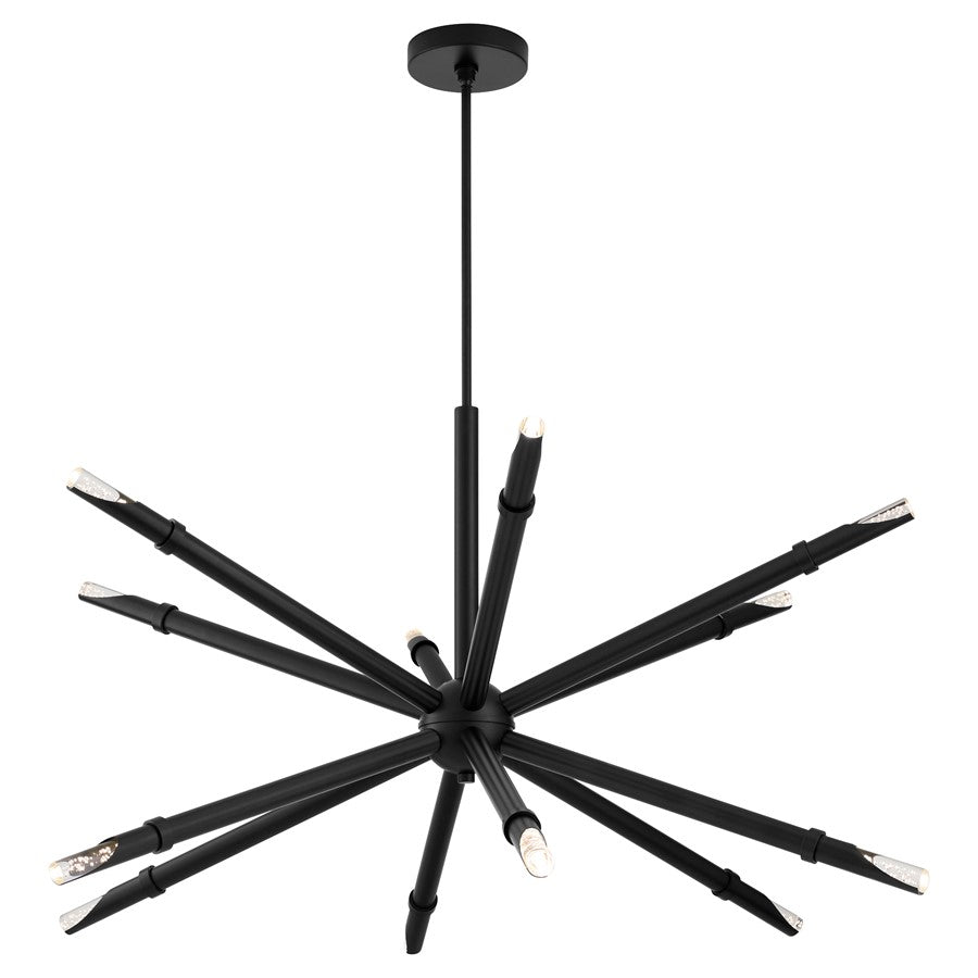 Oxygen Lighting Ionis 42" 3Cct Pendant, Black - 3-878-15