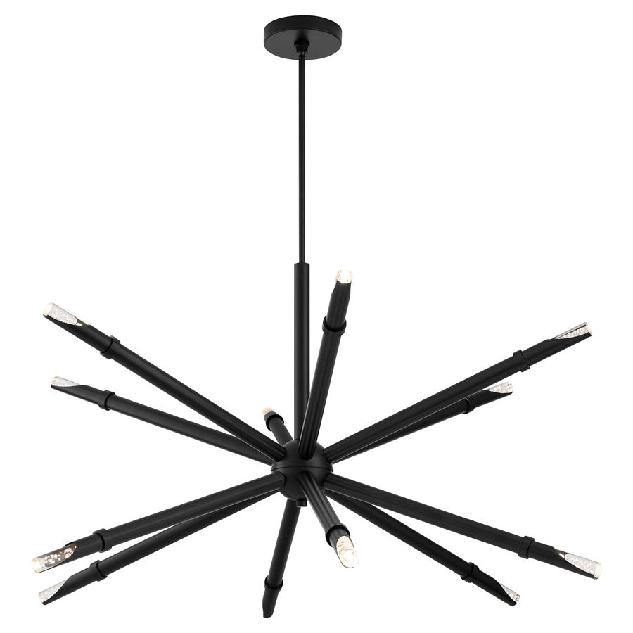Oxygen Lighting Ionis 42" 3Cct Pendant, Black