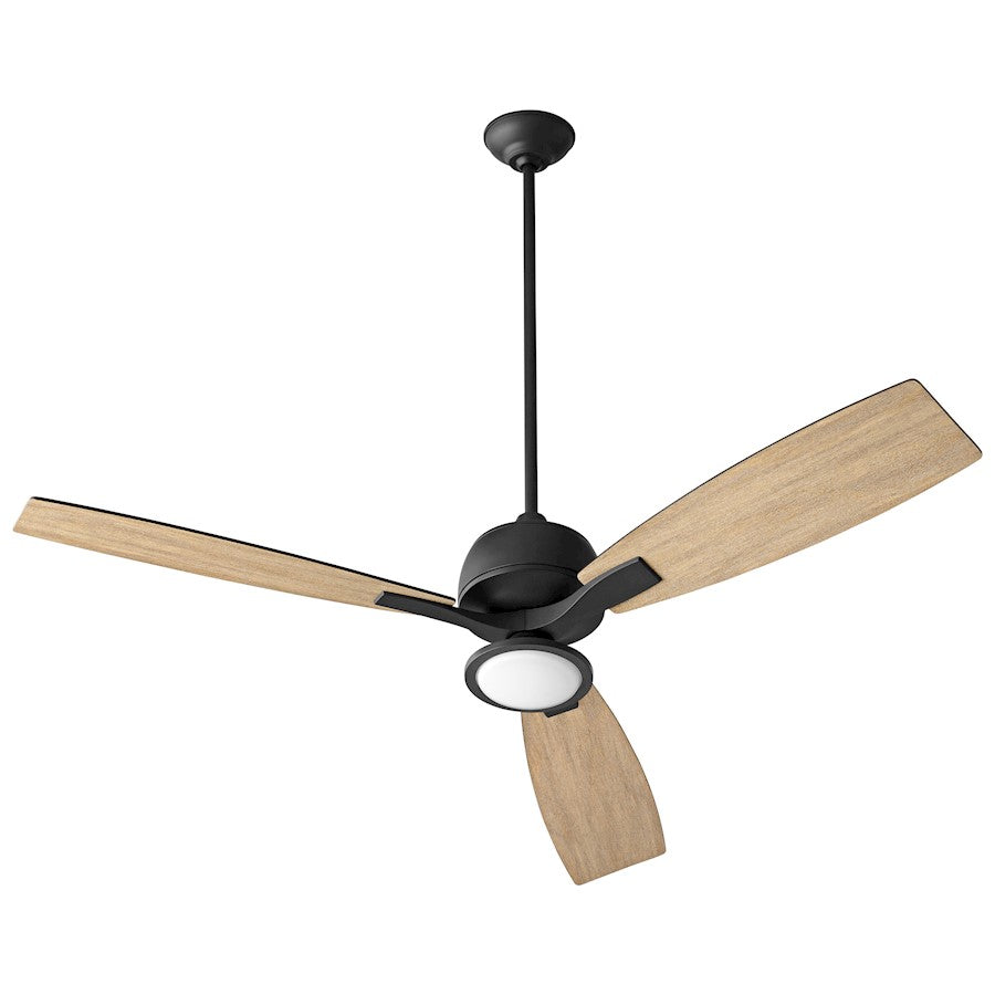 Oxygen Lighting Juno 1 Light Ceiling Fan LED Kit, Satin opal