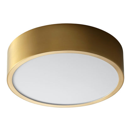 Oxygen Lighting Peepers 3500K 10" Dim UV Ceiling Mount, Aged Brass - 32-601-3540