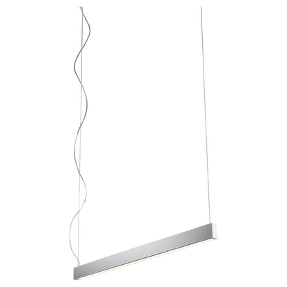 Oxygen Lighting Zepp 38" 3500K Pendant, Polished Nickel - 32-632-3520