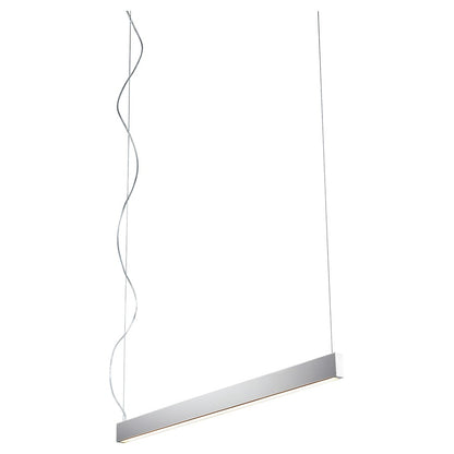 Oxygen Lighting Zepp 38" 3500K Pendant, Polished Nickel
