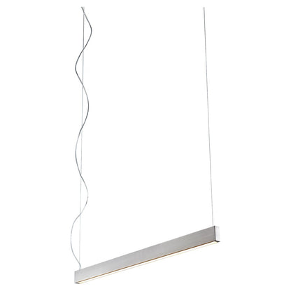 Oxygen Lighting Zepp 38" 3500K Pendant, Satin Nickel