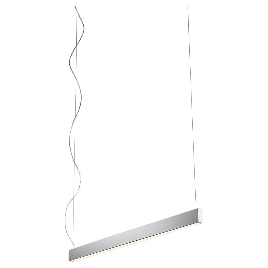 Oxygen Lighting Zepp 38" 4000K Pendant, Polished Nickel - 32-632-4020