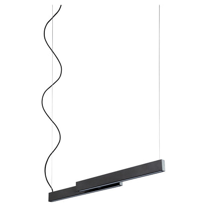 Oxygen Lighting Klone 40" 2700K Pendant, Black - 32-642-2715