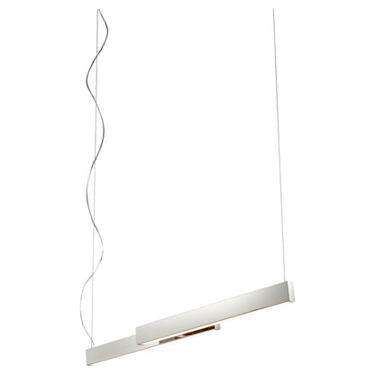 Oxygen Lighting Klone 40" 2700K Pendant, Polished Nickel