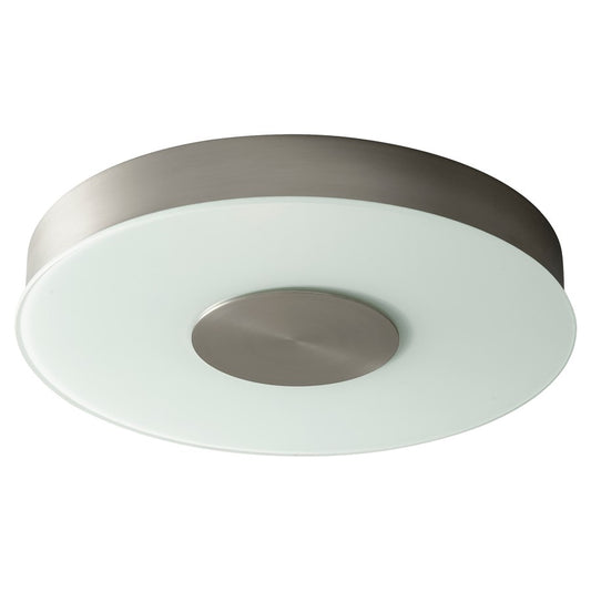 Oxygen Lighting Dione 4000K 15" UV Dim Ceiling Mount, Satin Nickel - 32-664-4024