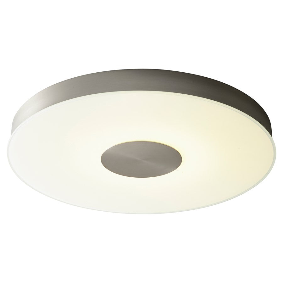 Oxygen Lighting Dione 4000K 21" UV Dim Ceiling Mount, Satin Nickel