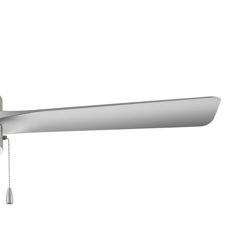 Progress Lighting Axion I 52" LED 1Lt Ceiling Fan, Nickel/Silver