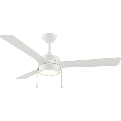 Progress Lighting Axion I 52" LED 1Lt Ceiling Fan, White/White - P250122-28M-30