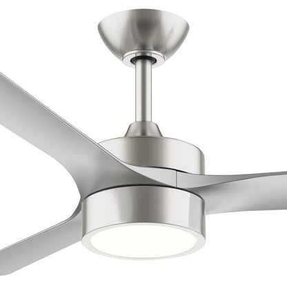 Progress Lighting Axion II 52" LED 1Lt Ceiling Fan, Nickel/Silver