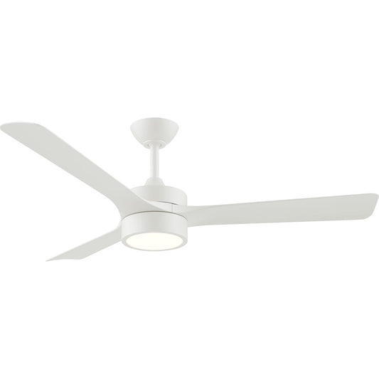 Progress Lighting Axion II 52" LED 1Lt Ceiling Fan, White/White - P250123-28M-30