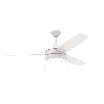 Progress Lighting Nolyn 52.00" LED 1Lt Ceiling Fan, White/White - P250124-28M-30