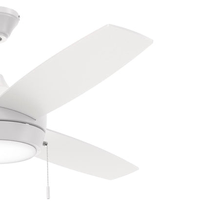Progress Lighting Nolyn 52.00" LED 1Lt Ceiling Fan, White/White
