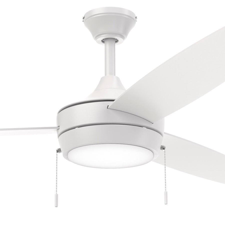 Progress Lighting Nolyn 52.00" LED 1Lt Ceiling Fan, White/White