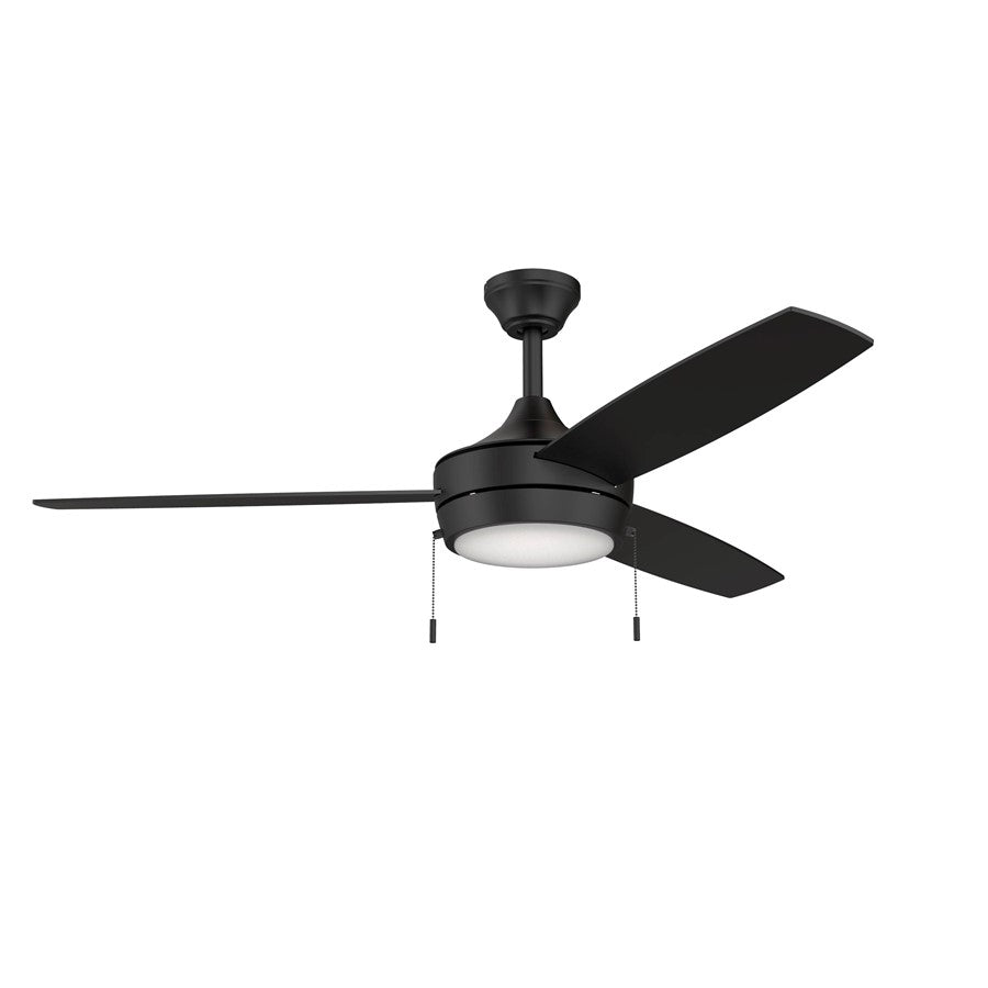 Progress Lighting Nolyn 52.00" LED 1Lt Ceiling Fan, Black/Black - P250124-31M-30