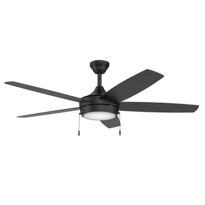 Progress Lighting Nolyn V 52" LED 1Lt Ceiling Fan, Black/Black - P250125-31M-30