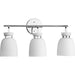 Progress Lighting Lexie 22"W Bath Vanity Light, Chrome/Etched Opal - P300486-015