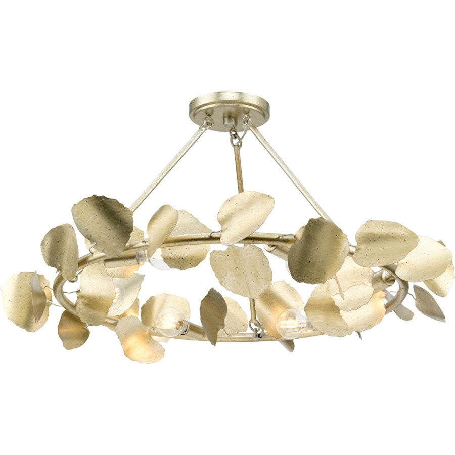 Progress Lighting Laurel 28" Flush Mount, Gilded Silver - P350263-176