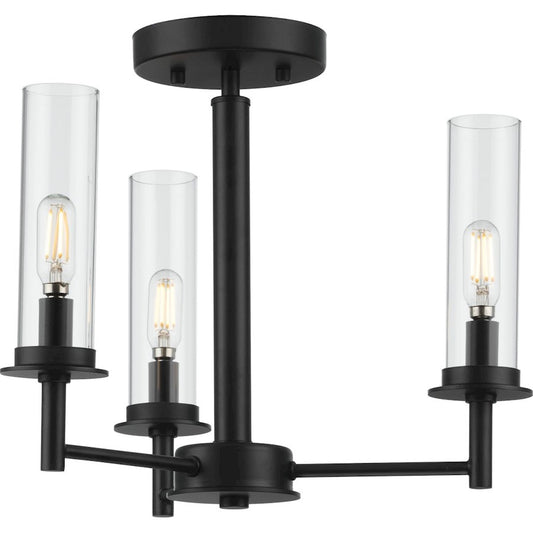 Progress Lighting Kellwyn 3 Light Semi-Flush Mount
