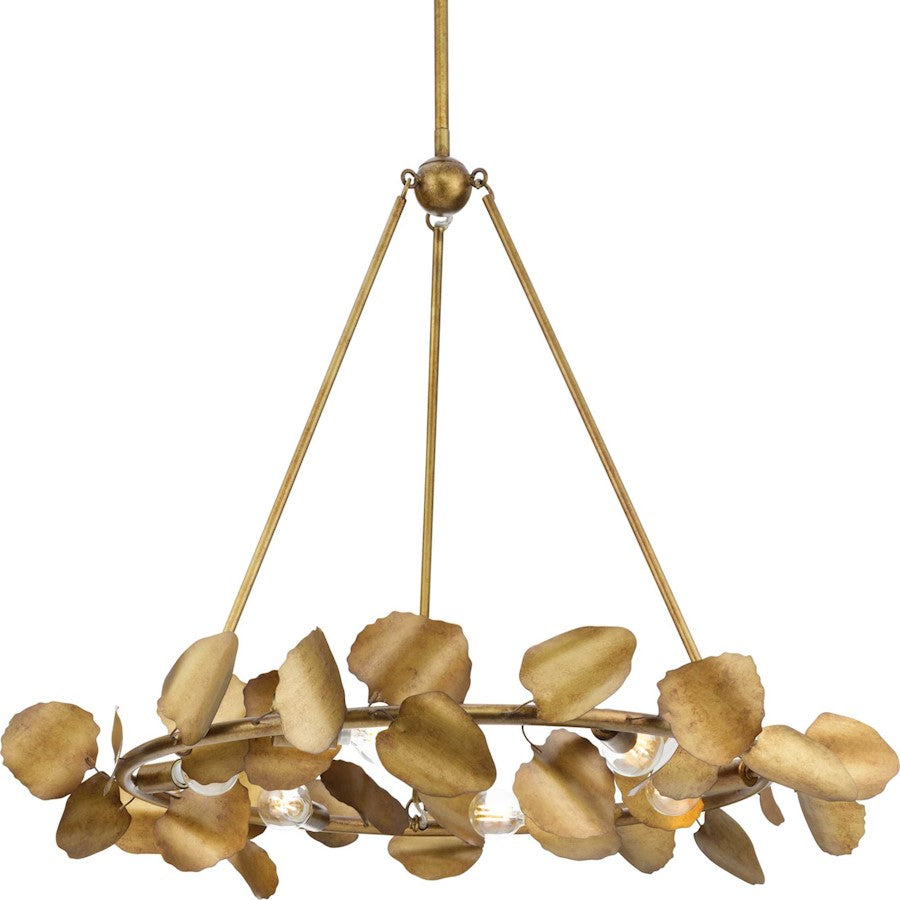 Progress Lighting Laurel 28" Chandelier, Gold Ombre - P400359-204