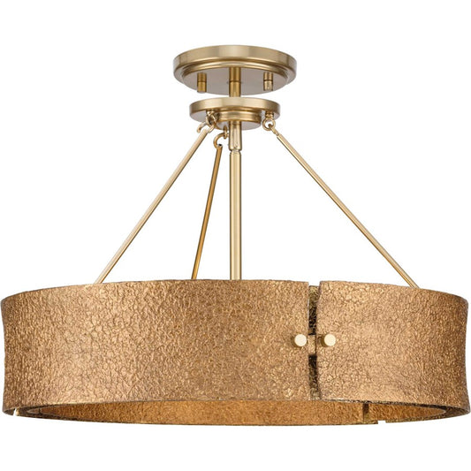 Progress Lighting Lusail 19" Pendant, Soft Gold - P500437-205