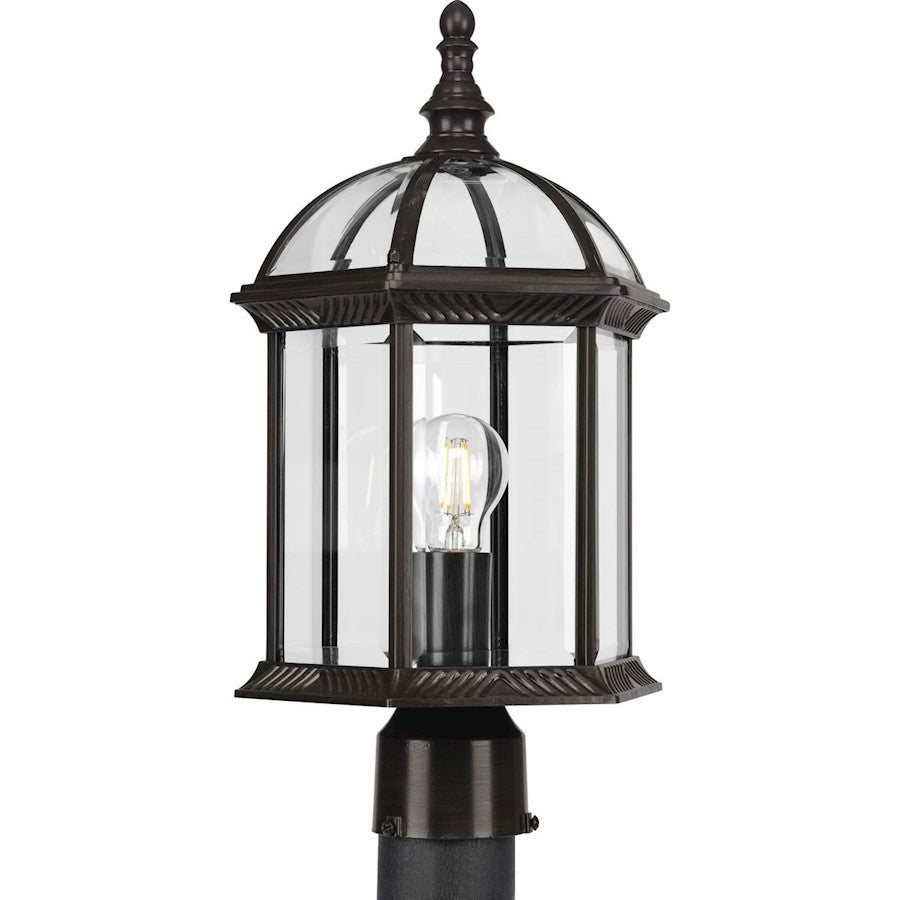 Progress Lighting Dillard 1-Lt Traditional Clear Outdoor Post Light
