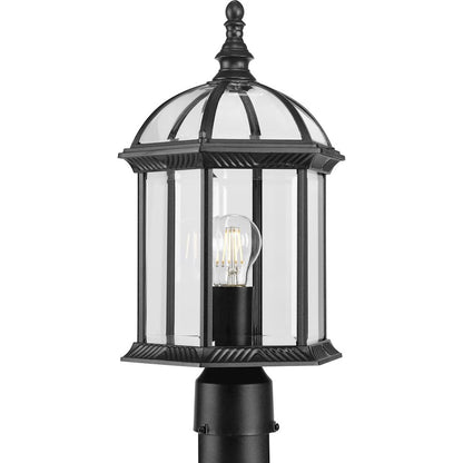 Progress Lighting Dillard 1-Lt Traditional Clear Outdoor Post Light