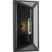 Progress Bristol 7.5"W Medium Outdoor Wall Lantern, Black/Beveled - P560359-31M