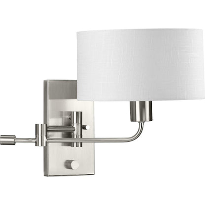 1 Light Summer Linen Wall Sconce