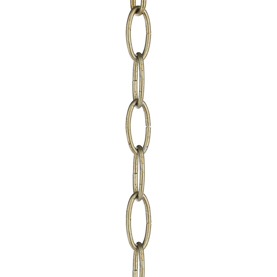 Progress Lighting Accessory Chain 48" Of 9 Gauge Chain, Silver - P8758-176