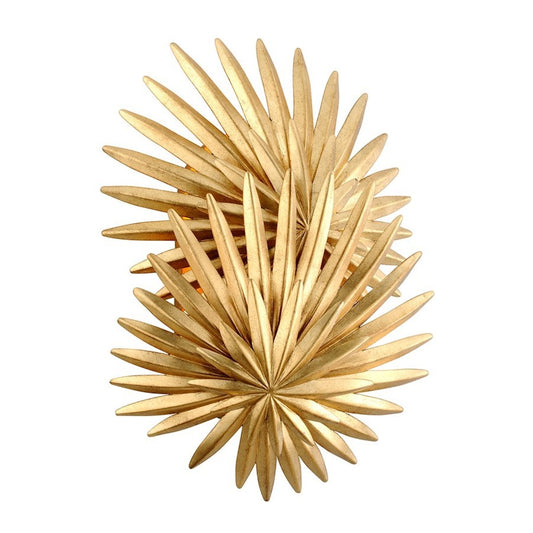 OPEN BOX ITEM: Corbett Savvy 2 Light Sconce, Vintage Gold Leaf - 309-12-VGL