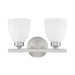 OPEN BOX ITEM: HomePlace by Capital Lighting Jameson 2 Light Vanity, Nickel