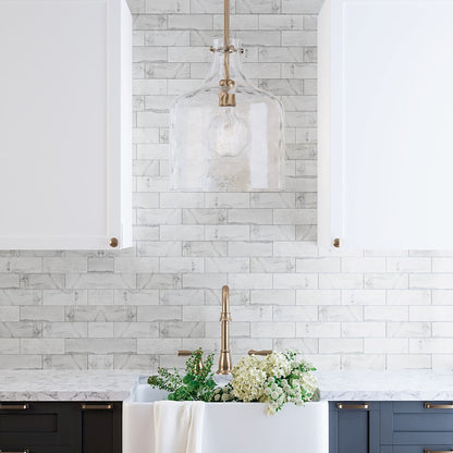 OPEN BOX ITEM: 1 Light Pendant, Bronze