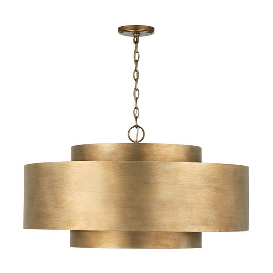 OPEN BOX: Capital Lighting Jude 9-Light Pendant, Mystic Luster - CL339091ML