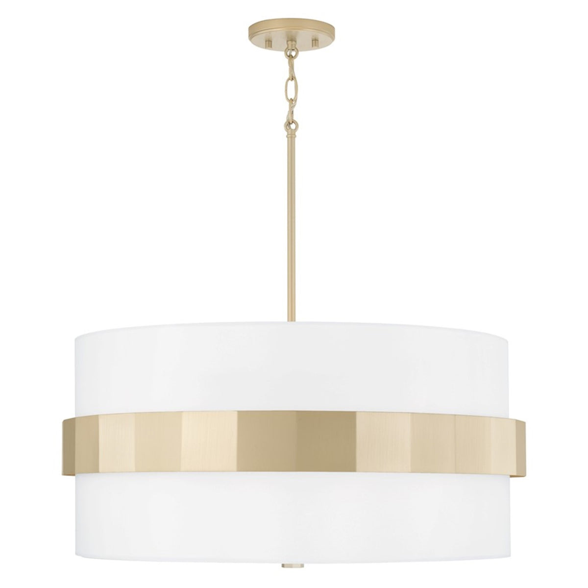 OPEN BOX ITEM: Capital Sutton 4-Light Pendant, Soft Gold