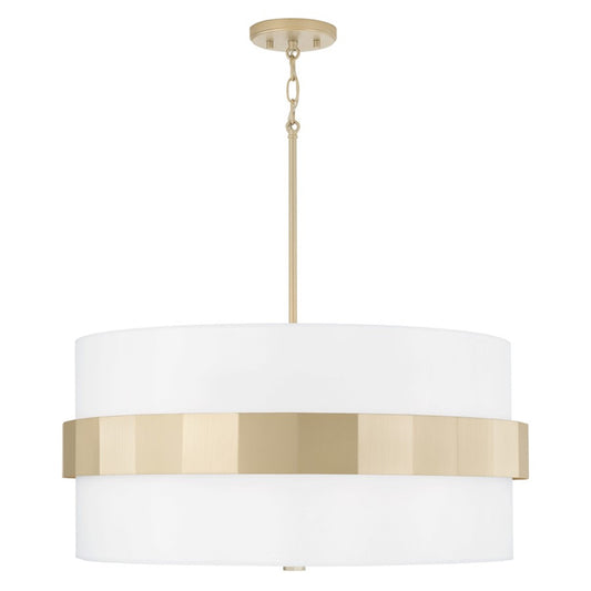 OPEN BOX ITEM: Capital Sutton 4-Light Pendant, Soft Gold