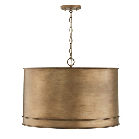 OPEN BOX: Capital Lighting Nole 4 Light Pendant, Gold - CL349242ML