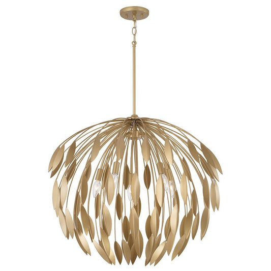 OPEN BOX ITEM: Capital Lighting Margeaux 5 Light Pendant, Gold - 351851GF