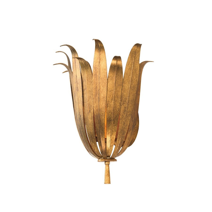 OPEN BOX: Capital Lighting Eden 1 Light Wall Sconce, Gold - 649511AG