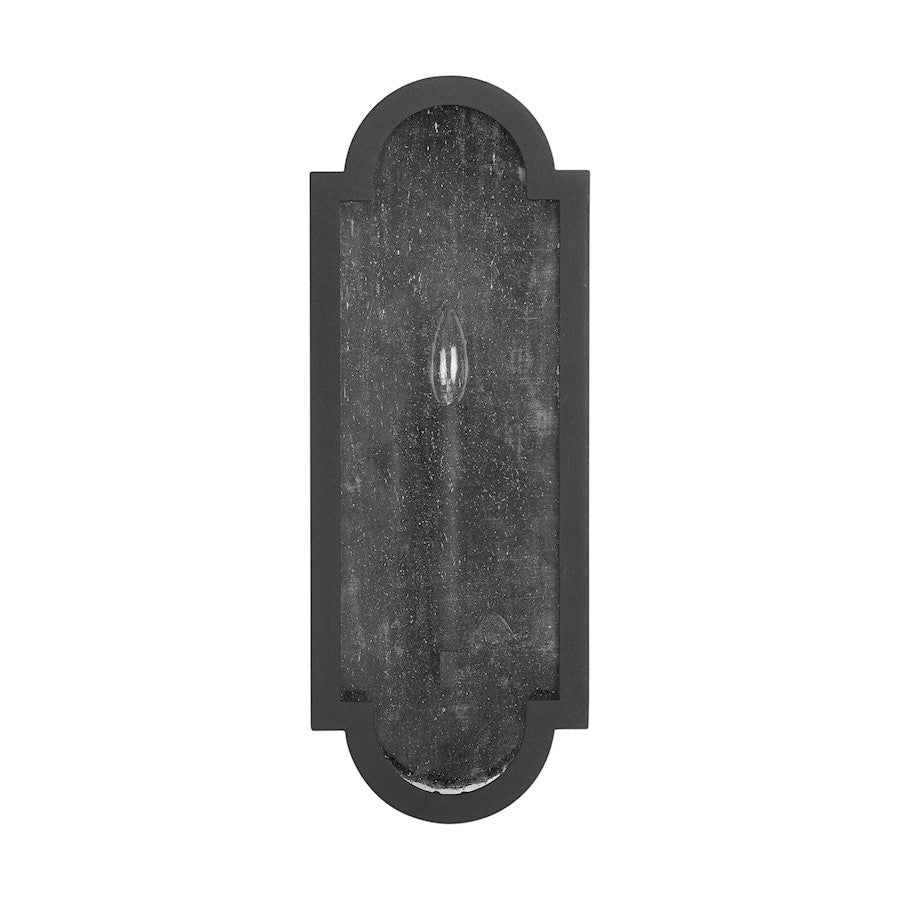 OPEN BOX: Capital Lighting Monroe 1-Light Wall Mount, Black - CL934511BK