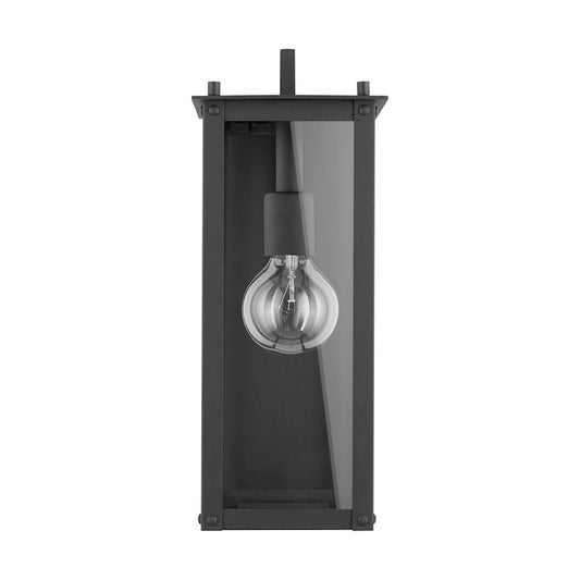 OPEN BOX: Capital Lighting Hunt 1-Light 15" Wall Mount, Black - CL934611BK