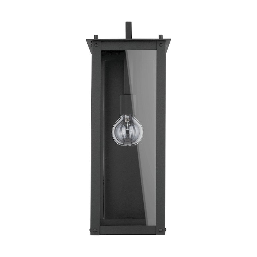 OPEN BOX ITEM: Capital Lighting Hunt 1-Light 20" Wall Mount, Black - 934612BK